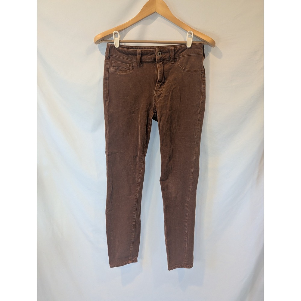 Anthropologie Pilcro and the Letterpress Brown High Rise Skinny Corduroy Pant27